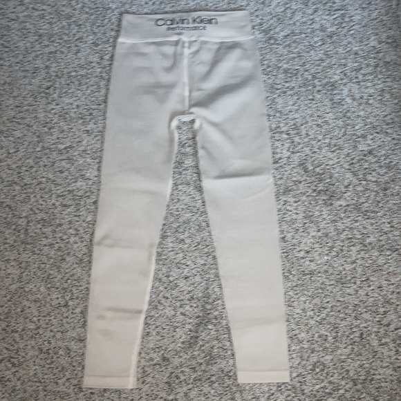 Calvin Klein Performance Ribbed Leggings size Medium - Picture 12 of 13